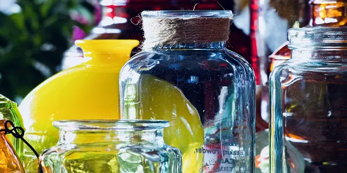 what kind of paint for glass jars and bottles