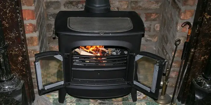 how to paint a wood burning stove