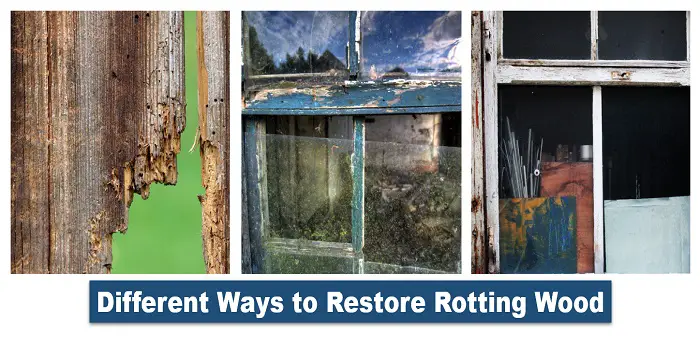 how to repair rotting wood without replacing it 