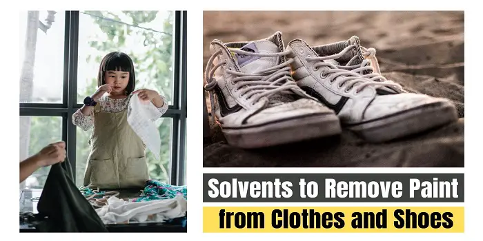 Solvents to Remove Paint from Clothes and Shoes