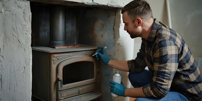 paint for wood burning stove