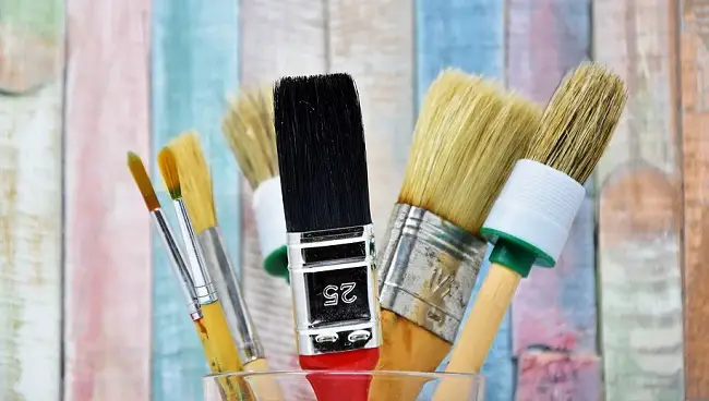 clean paint brush after every use