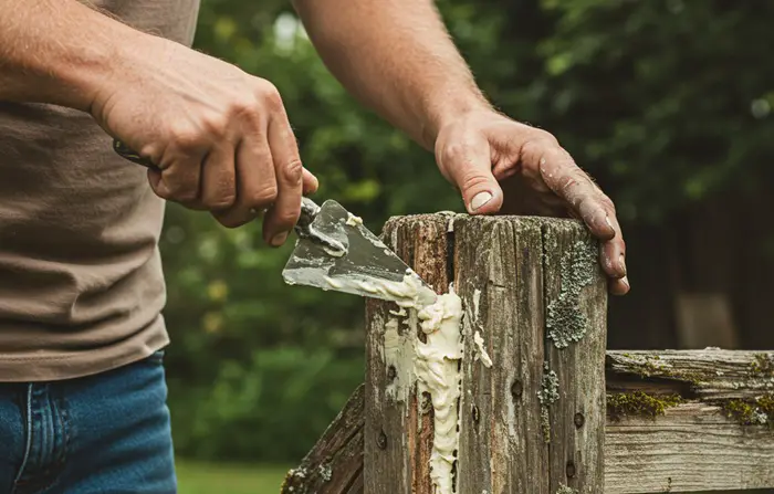 epoxy wood filler outdoor