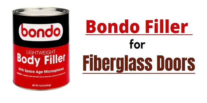 bondo filler for fiberglass