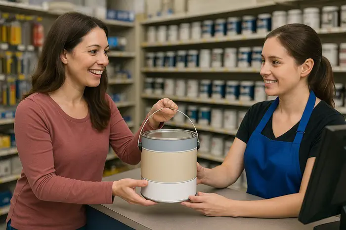 lowes paint return