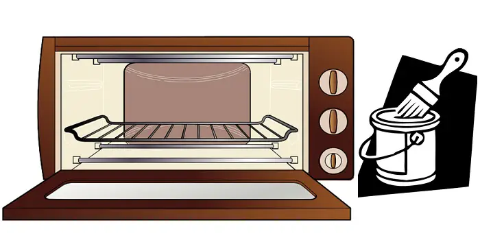 how to paint microwave inside