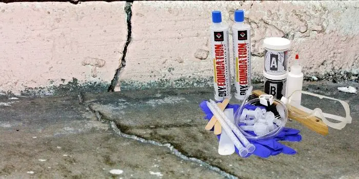 Radonseal Concrete Foundation Crack Repair Kit