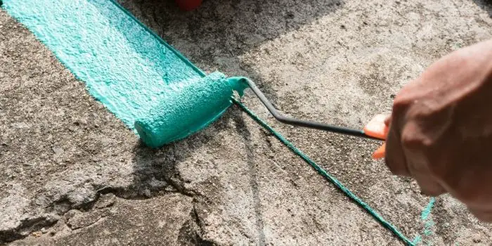 paint roller for concrete floor