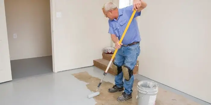 Using epoxy paint for garage floor